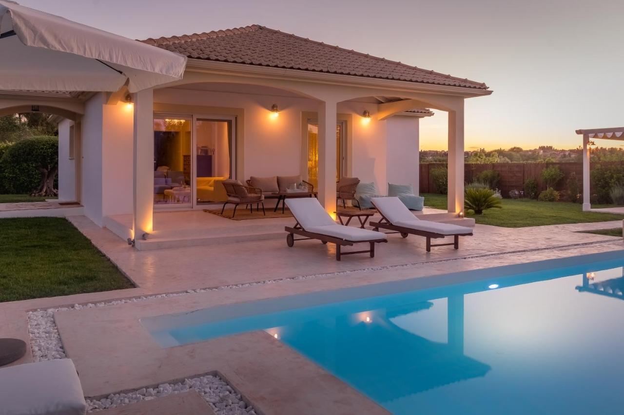 Villa Evanna Lefkimmi  Exteriör bild